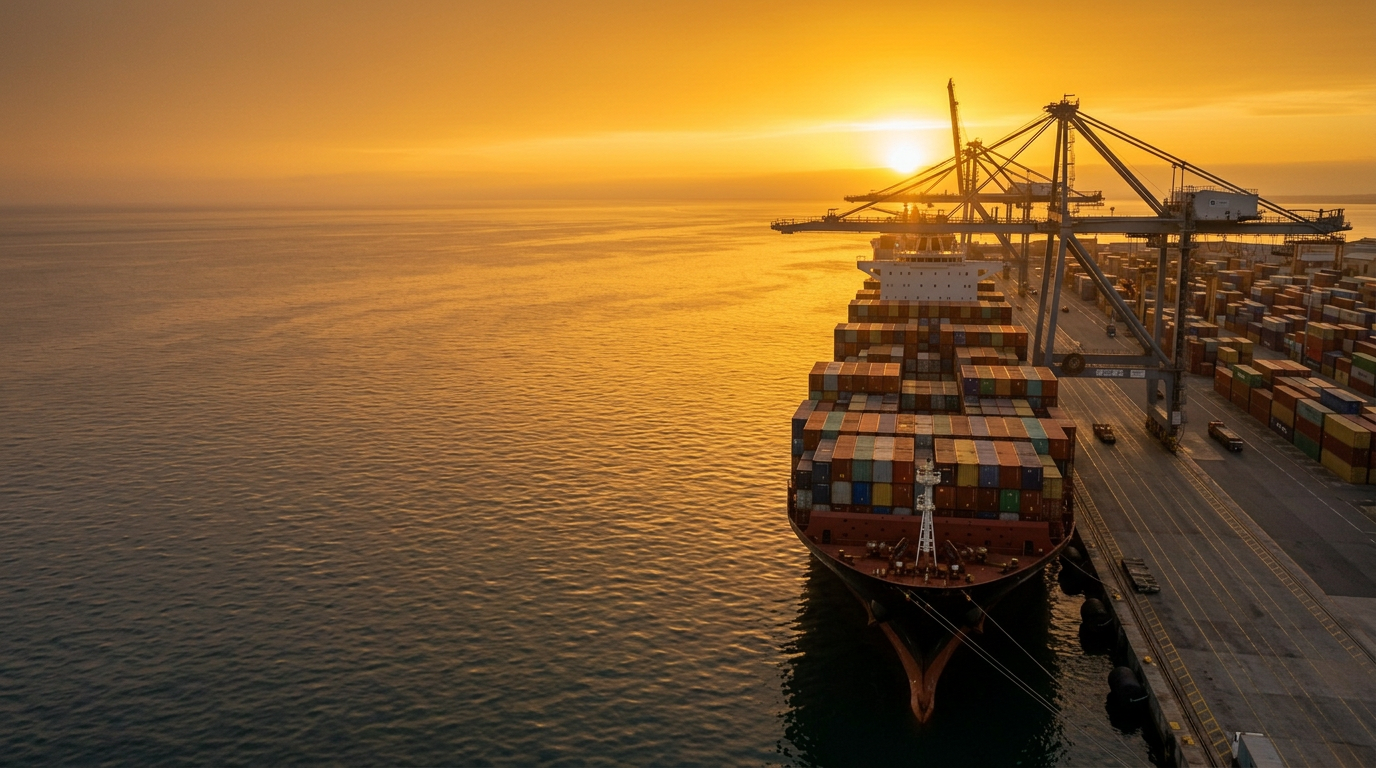 Illustrative African port and industrial infrastructure